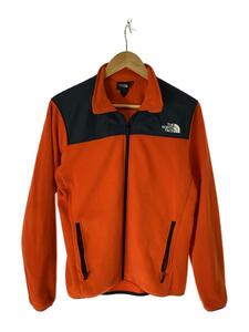 THE NORTH FACE◆MOUNTAIN VERSA MICRO JACKET_マウンテンバーサマイクロジャケット/L/ポリエステル/OR