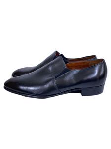 CROCKETT&JONES◆ドレスシューズ/US7.5/BLK/レザー