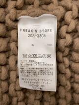 FREAK’S STORE◆カーディガン(厚手)/-/ウール/BEG/無地_画像4