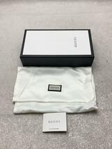 GUCCI◆長財布/レザー/BLK/無地/メンズ_画像7