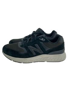 NEW BALANCE◆ローカットスニーカー/26.5cm/BLK/スウェード/MW880BK6