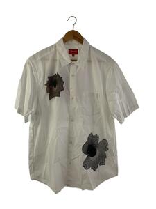 Supreme◆Nate Lowman S/S Shirt/半袖シャツ/XL/コットン/WHT