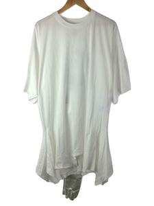 MM6◆SHIRT WITH HANGING SLEEVES/S/コットン/WHT/無地/S62CT0