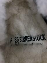 BIRKENSTOCK◆サンダル/22.5cm/BLK/スウェード/内ボア_画像5