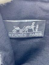 HERMES◆長財布/コットン/GRY/レディース_画像3