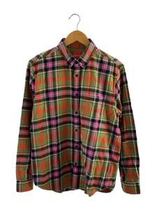 Supreme◆17FW/Tartan Flannel Shirt/ネルシャツ/M/コットン/KHK/タータンCK