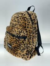 Supreme◆リュック/レオパード/CML/アニマル/17AW/Leopard Fleece Backpack Yellow_画像2