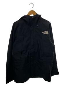 THE NORTH FACE◆MOUNTAIN LIGHT JACKET_マウンテンライトジャケット/L/ナイロン/BLK/無地