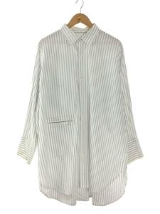 JieDa◆long shirt/長袖シャツ/2/コットン/WHT/ストライプ/jie-18s-sh01