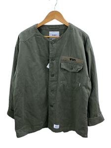 WTAPS◆ジャケット/2/コットン/KHK/無地/192WVDT-SHM02