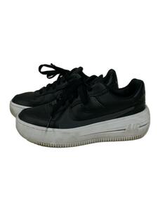 NIKE◆AF1 PLT.AF.ORM_エア フォース 1 PLT.AF.ORM/23cm/BLK/フェイクレザー