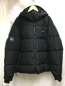 RVCA◆VISOR HOODED PUFFER JACKET中綿パフジャケット/L