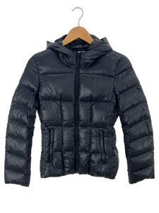 NATURAL BEAUTY BASIC* down jacket /M/ nylon /BLK/ plain /017-259104