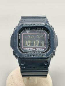 CASIO◆ソーラー腕時計_G-SHOCK/デジタル/-/BLK/NVY/SS