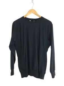 AURALEE◆ELASTIC HIGH GAUGE SWEAT P/O/3/コットン/BRW/無地/A23SP01NU