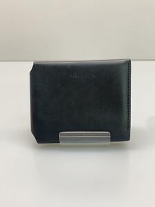 Acne Studios(Acne)◆3つ折り財布/レザー/BLK/無地/メンズ/ミニウォレット