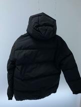 Schott◆RETRO SHELL DOWN PARKA/ダウンジャケット/S/ポリエステル/BLK/3192038_画像2