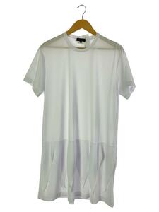 COMME des GARCONS HOMME PLUS◆23SS/AD2020/Tシャツ/M/ポリエステル/WHT/PK-T026