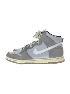 NIKE◆DUNK HIGH PRM_ダンク ハイ プレミアム/26.5cm/GRY