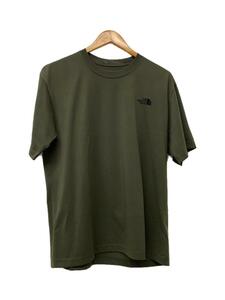 THE NORTH FACE◆S/S TNF BUG FREE TEE_ショートスリーブTNFバグフリーティー/XL/ポリエステル/KHK/