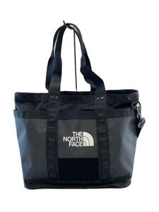 THE NORTH FACE◆2WAY/EXPLORE UTILITY TOTE/ショルダーバッグ/PVC/ブラック/NF0A3KZU