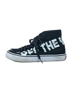 VANS◆ハイカットスニーカー/27cm/BLK/V38CL