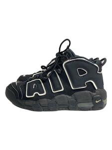 NIKE◆AIR MORE UPTEMPO (GS)/エアモアアップテンポ/ブラック/415082-002/24cm/BLK