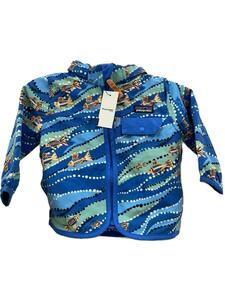 patagonia◆パーカー/-/ナイロン/BLU/60289SP19/6-12M/タグ付き