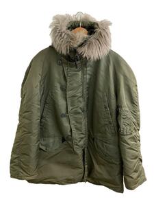 ALPHA INDUSTRIES◆ミリタリージャケット/L/ナイロン/GRN/N-3B/USA/1615-573-8335