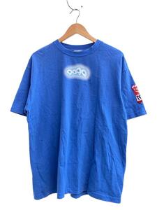 9090◆HELLO GOD BYE/Tシャツ/XL/コットン/ブルー