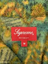 Supreme◆長袖シャツ/M/ポリエステル/GRN/総柄/21AW/paisley fleece shirt_画像3