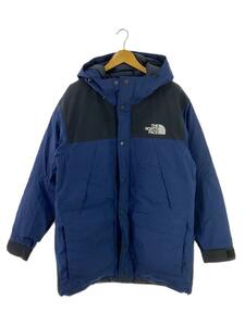 THE NORTH FACE◆MOUNTAIN DOWN COAT_マウンテンダウンコート/XL/ナイロン/NVY