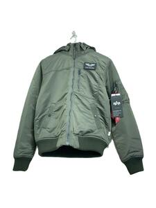 ALPHA INDUSTRIES◆ナイロンジャケット/M/ナイロン/KHK/TA1672-076