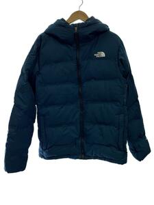 THE NORTH FACE◆BELAYER PARKA_ビレイヤーパーカー/L/ナイロン/NVY/無地