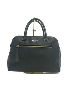 kate spade new york◆ショルダーバッグ/レザー/BLK