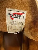 RED WING◆ブーツ/UK9/BRW/レザー/877_画像5