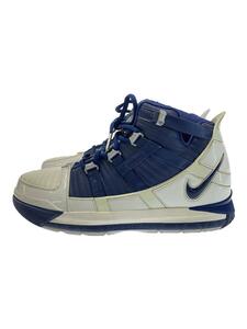 NIKE◆ZOOM LEBRON 3 QS/ズームレブロン/ホワイト/AO2434-103/27cm/ホワイト