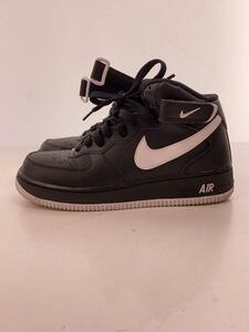 NIKE◆AIR FORCE 1 MID 07_エアフォース 1 ミッド 07/25cm/BLK