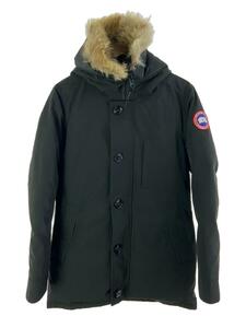 CANADA GOOSE◆JASPER PARKA/ジャスパー/ダウンジャケット/M/ナイロン/ブラック/無地/3438JM