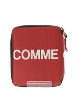 COMME des GARCONS◆ラウンドジップ2つ折り財布/RED/メンズ_画像2