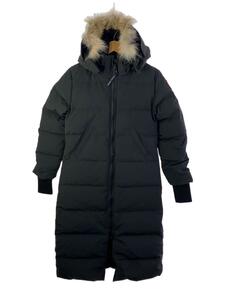 CANADA GOOSE◆MYSTIQUE PARKA FUSION FIT/ロングダウンジャケット/M/BLK/無地/3035LA