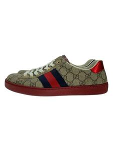 GUCCI◆ローカットスニーカー/6/BEG/429445/GGスプリーム/箱付