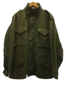 ALPHA INDUSTRIES◆コート/L/コットン/KHK/無地/8415-01-099-7842