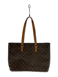 LOUIS VUITTON◆内側劣化・ジップ周りヤブレ有//ルコ_モノグラム・キャンバス_BRW/PVC/