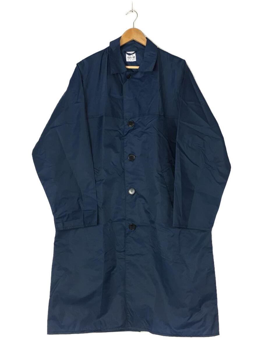 MILITARY◆フランス軍/ナイロンコート/コート/M/ナイロン/ネイビー/French Military Nylon Coat