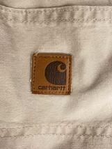 Carhartt◆B147 TAN/ワークショーツ/ショートパンツ/34/コットン/BEG_画像4