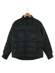 THE NORTH FACE◆CAMP SIERRA STUFFED SHIRT_キャンプシエラスタッフドシャツ/M/ポリエステル/BLK/無