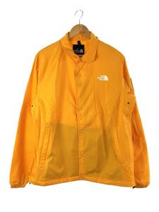 THE NORTH FACE◆THE COACH JACKET_ザコーチジャケット/XL/ナイロン/YLW