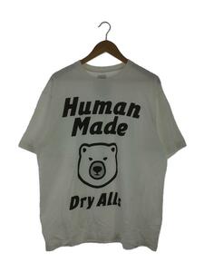 HUMAN MADE◆Tシャツ/XXL/コットン/WHT/プリント/渋谷PARCO限定 BEAR T 着用感有