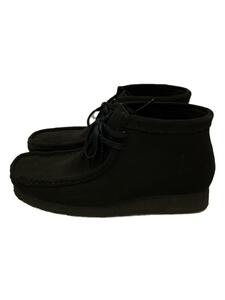 Clarks◆チャッカブーツ/26.5cm/BLK/スウェード/11826